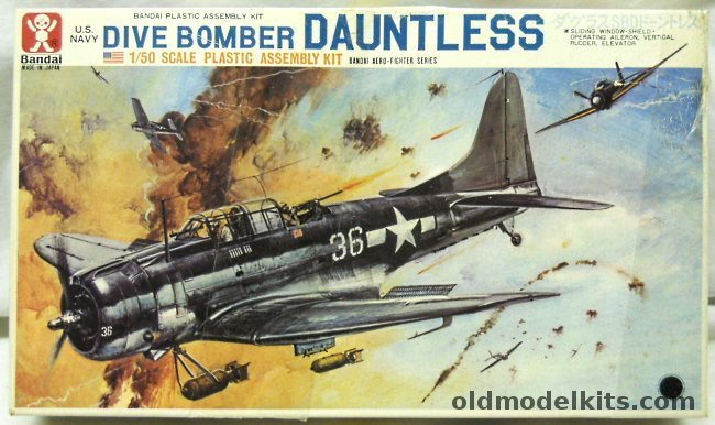 Bandai 1/48 Douglas SBD-4 Dauntless - US Navy, 8502-300 plastic model kit